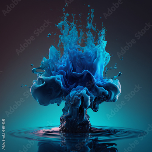 Ink and Water Fusion