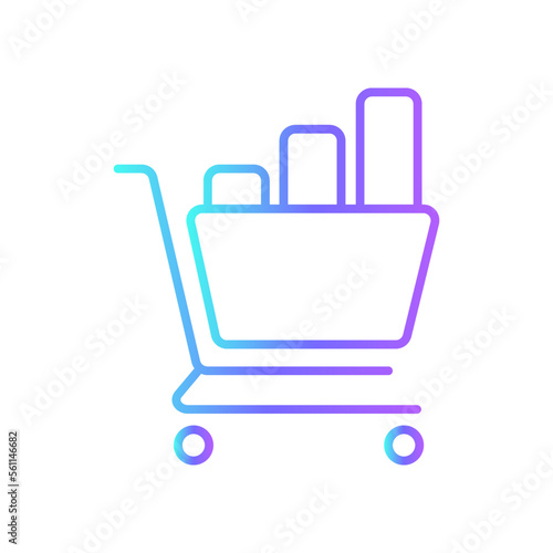 Business cart icon