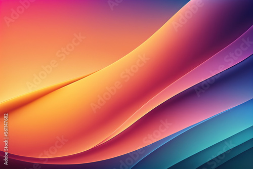 Vibrant Gradient Abstract Background