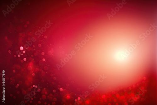 Red Gradient Bokeh Background for Design and Social Media