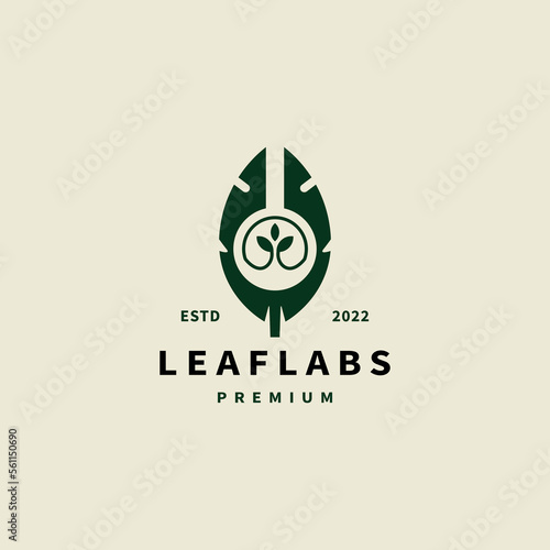 tree and root logo design with combine laboratory bottle and leaf 2