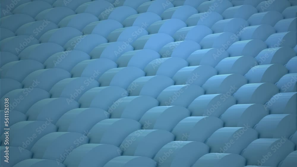 A pattern of disc-shaped shapes, geometric 3D objects, imitation of concrete ovals or medical pills. A pattern of disc-shaped shapes, geometric 3D objects, imitation of concrete ovals or medical pills.
