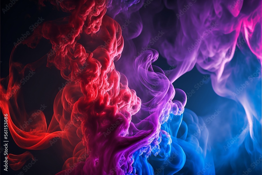 Colorful Background: An Artistic Display of Smoke and Light - From Purple and Blue to Black and White, Create a Dynamic and Fluid Design with Smokey Shapes and Smooth Textures Colorful Background: An Artistic Display of Smoke and Light - From Purple and Blue to Black and White, Create a Dynamic and Fluid Design with Smokey Shapes and Smooth Textures