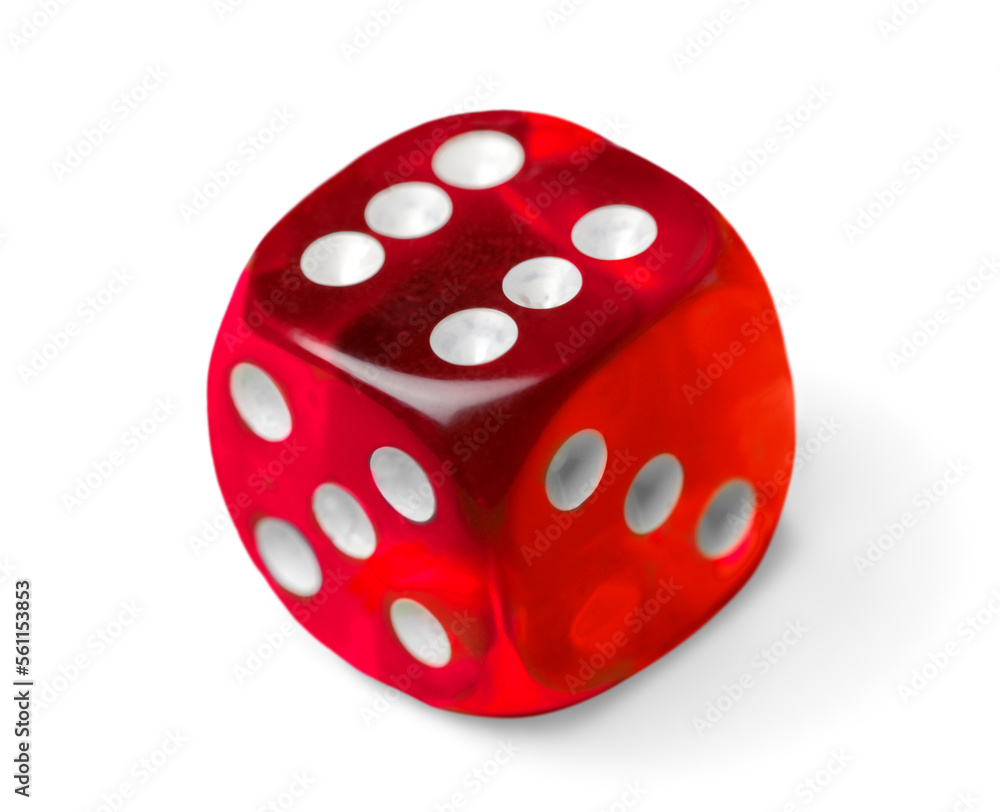 Set dice cubes composition with points Set dice cubes composition with points