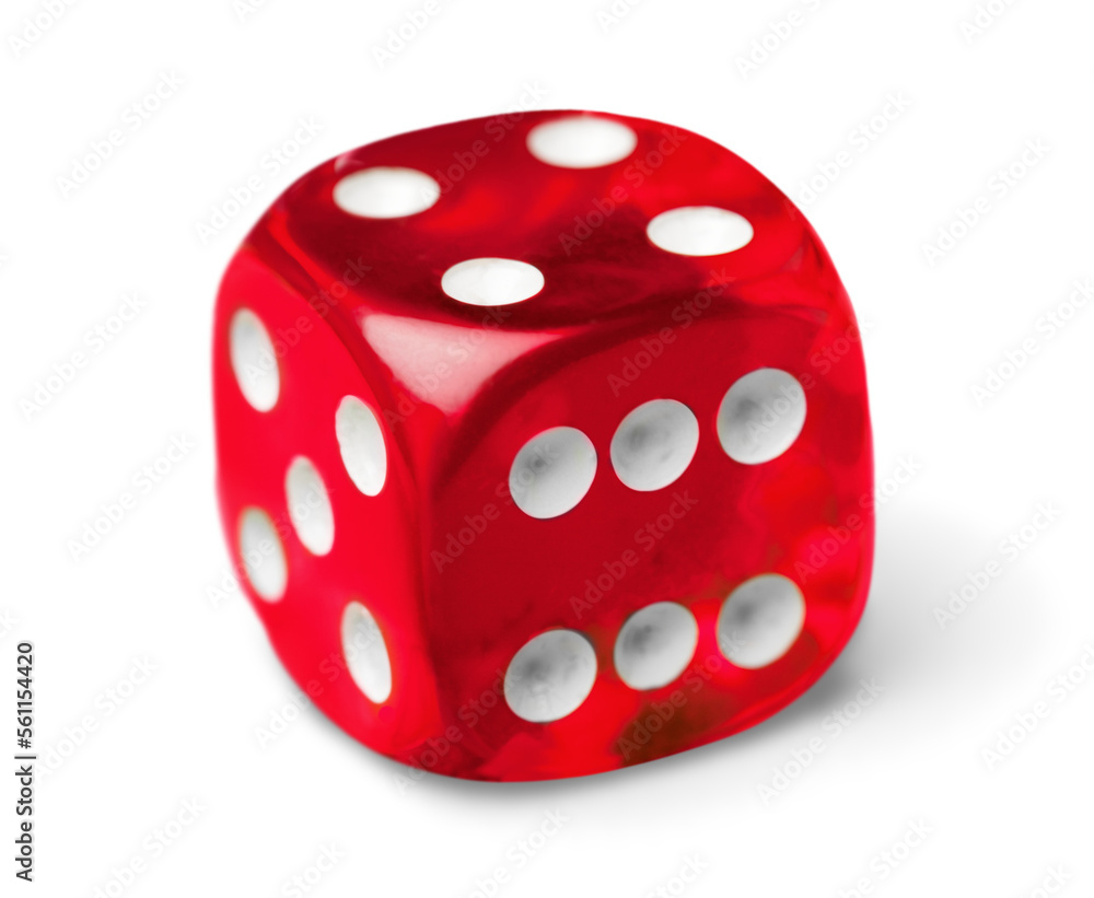 Set dice cubes composition with points Set dice cubes composition with points