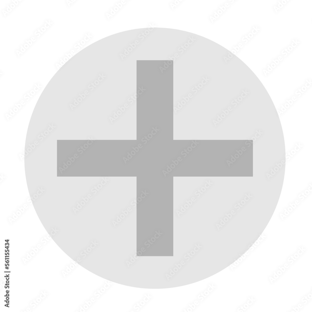 Fototapeta premium plus minus icon