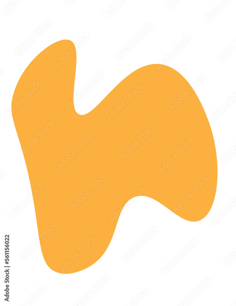 simple orange blob simple orange blob