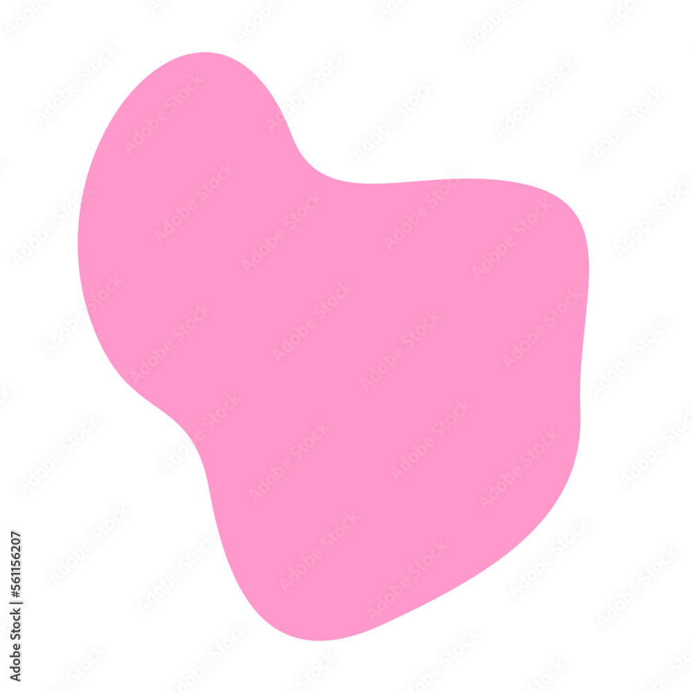 aesthetic pink blob shape aesthetic pink blob shape