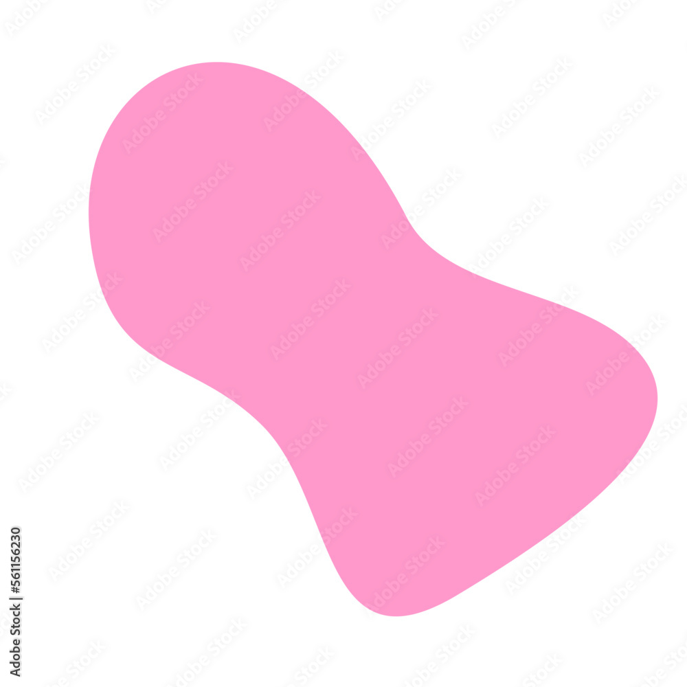 aesthetic pink blob shape aesthetic pink blob shape