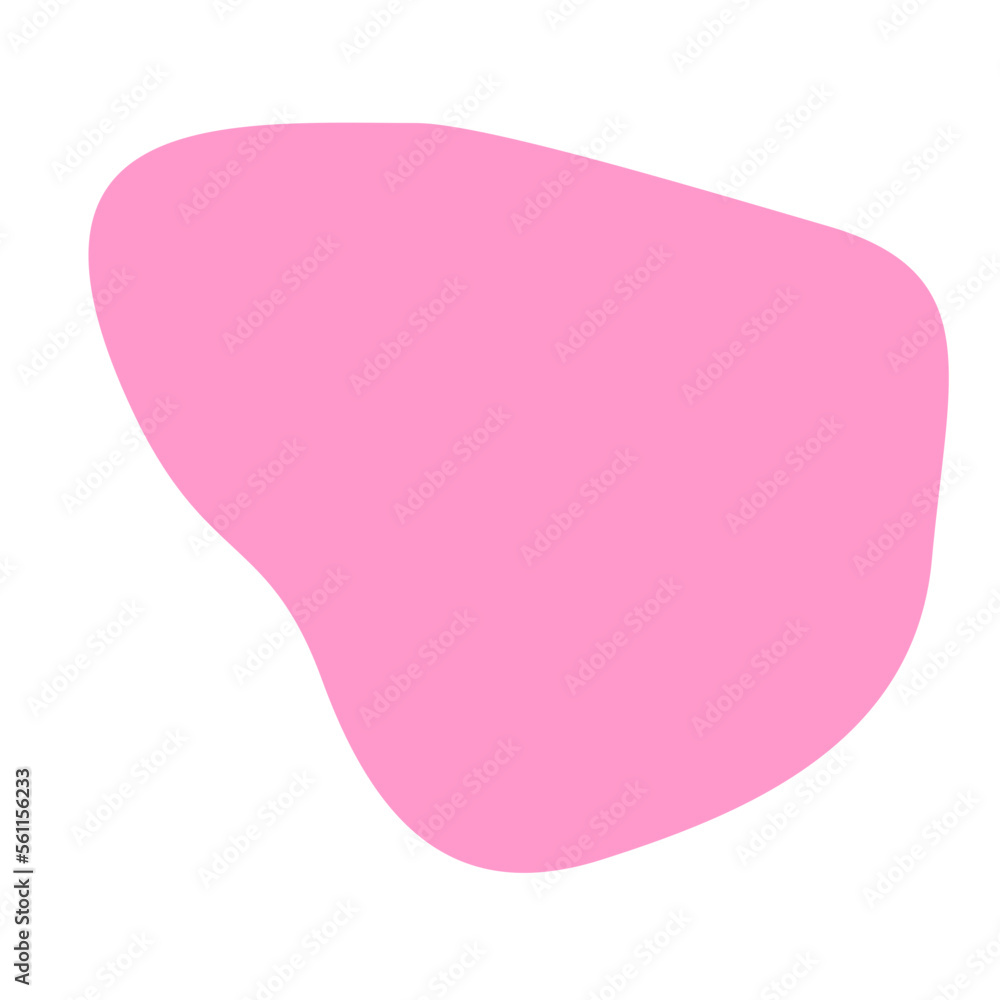 aesthetic pink blob shape aesthetic pink blob shape