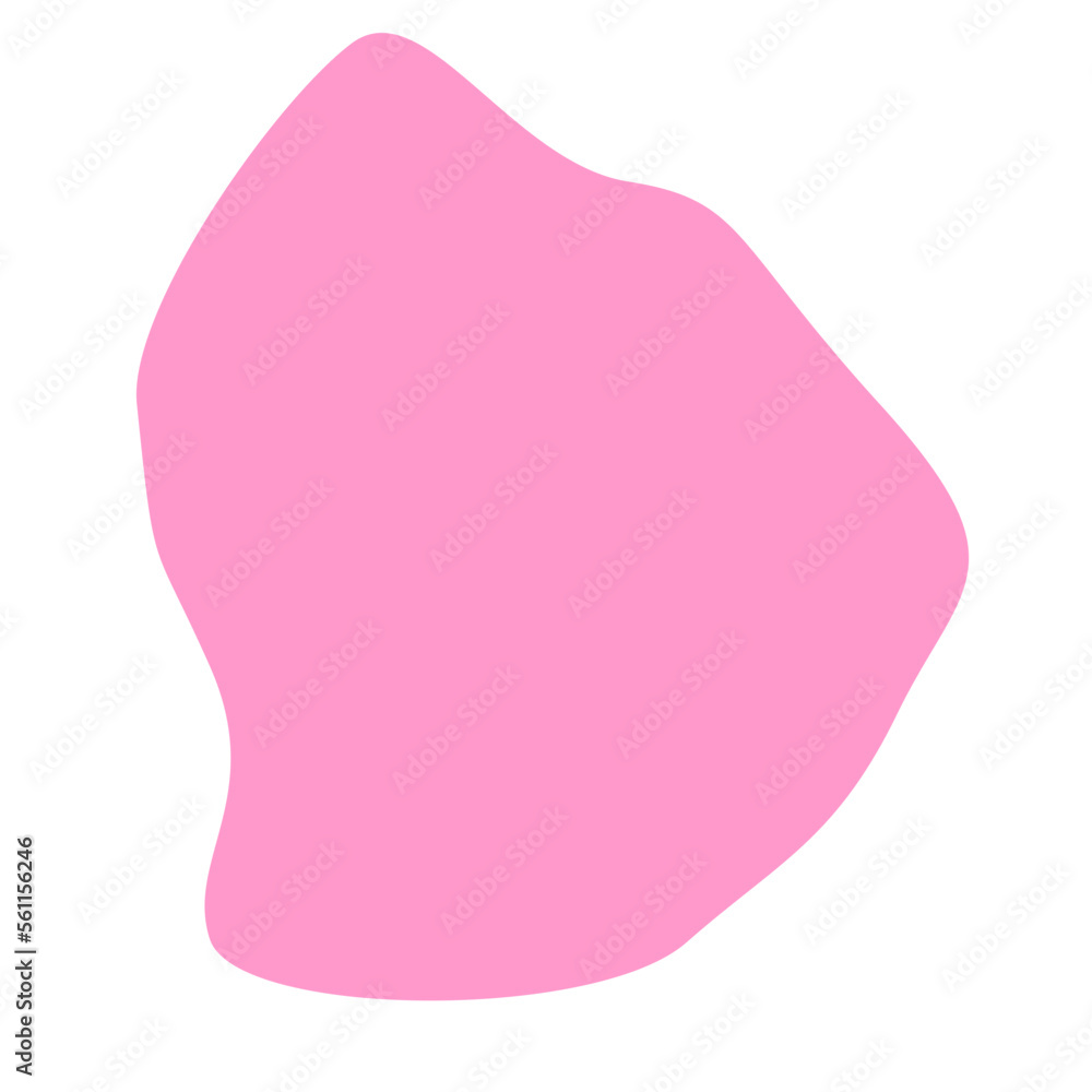 aesthetic pink blob shape aesthetic pink blob shape