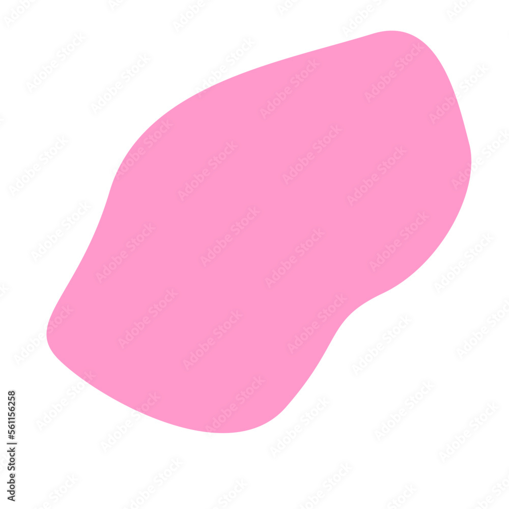 aesthetic pink blob shape aesthetic pink blob shape