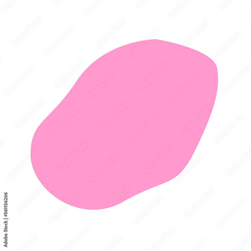 aesthetic pink blob shape aesthetic pink blob shape