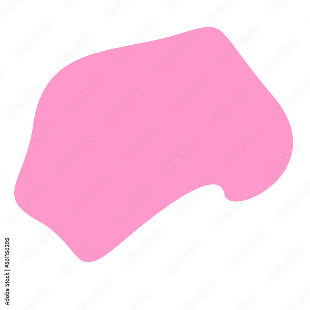 aesthetic pink blob shape aesthetic pink blob shape