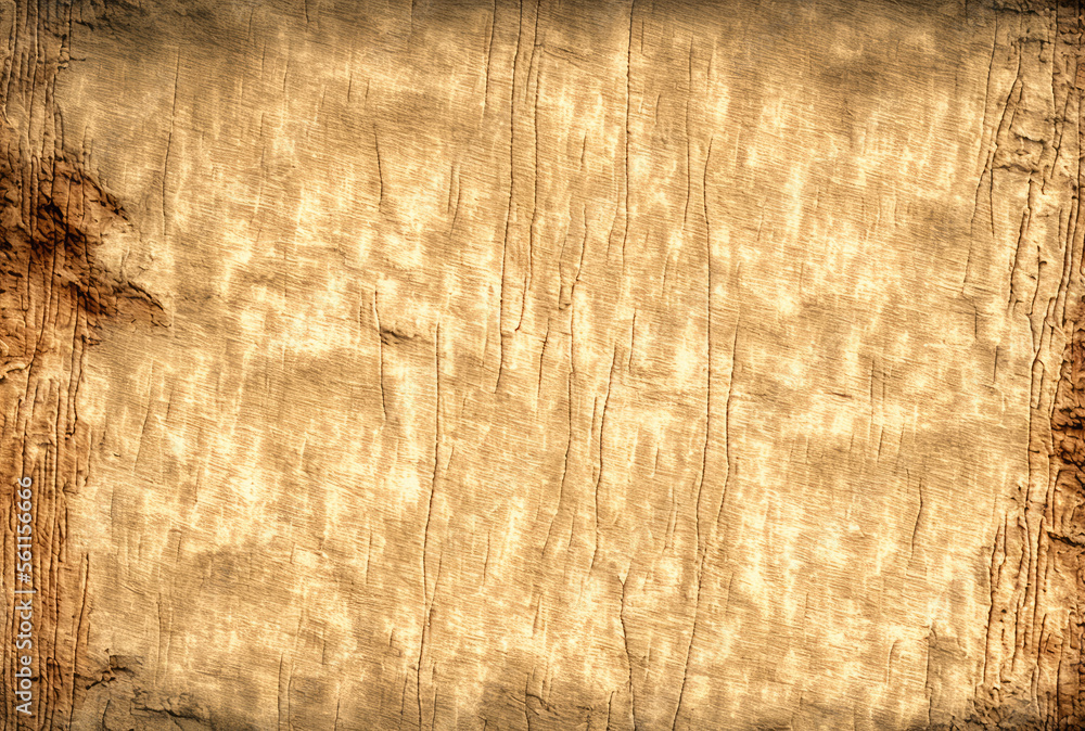 Obraz premium Canvas as a base for other images. Background, substrate. Warm colors. Suitable for drawings, documents, covers, notepads. Generative AI.