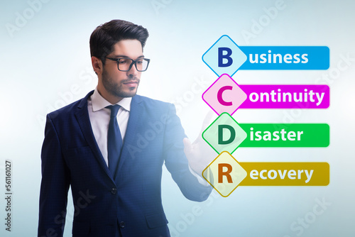 Business continuity disaster recovery concept © Elnur