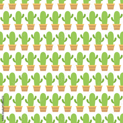 Seamless pattern with Cactus  for decoration