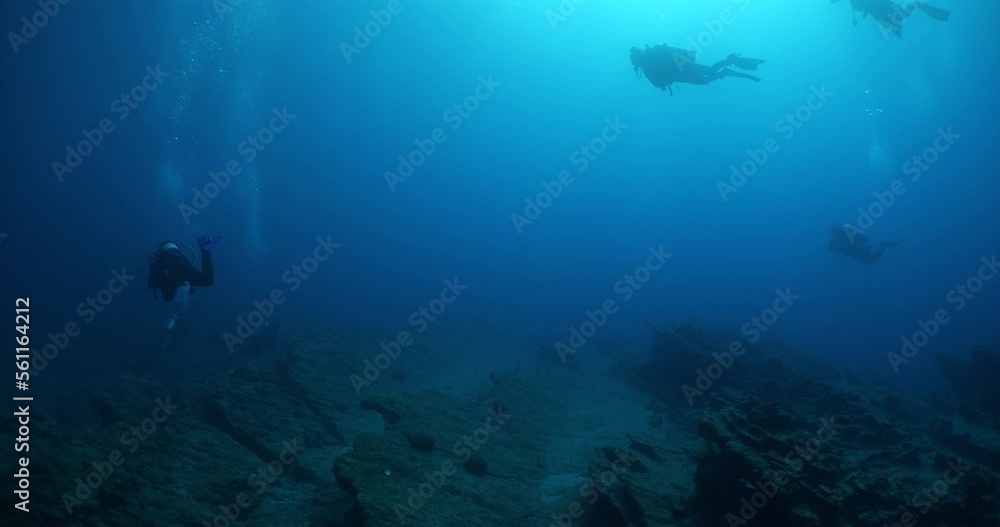 scuba diver scenery underwater sun beams and rays sun shine silhouette scenery scuba diver scenery underwater sun beams and rays sun shine silhouette scenery