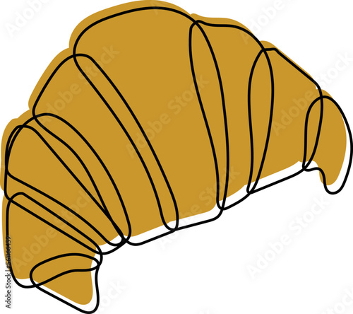 Croissant Vector Illustration