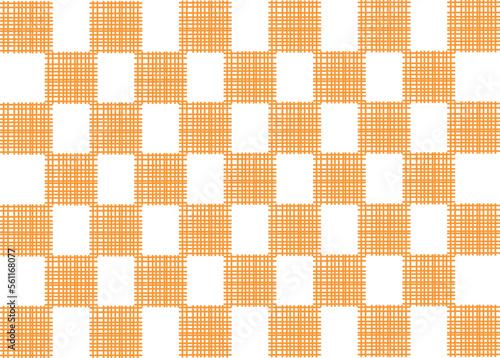 abstract pattern checkered border pattern background seamless orange and white checkered pattern beautiful geometric maze pattern fabric