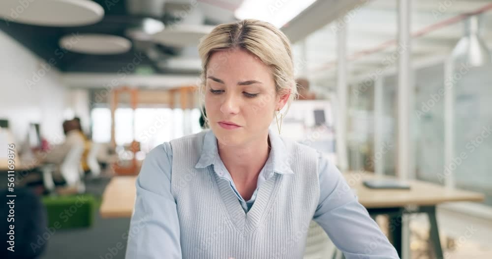 Mental health, stress and sad business woman with anxiety problem, work burnout and depressed over job mistake. Medical healthcare, office depression and corporate employee crisis over career fail Mental health, stress and sad business woman with anxiety problem, work burnout and depressed over job mistake. Medical healthcare, office depression and corporate employee crisis over career fail