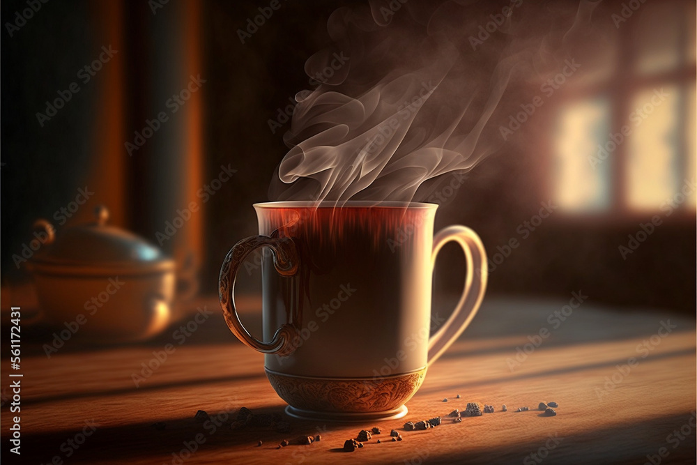 A lovely cup of tea and coffee A lovely cup of tea and coffee
