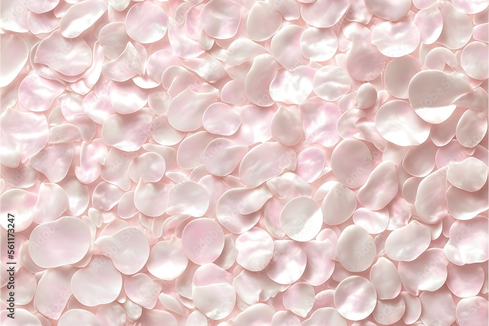 Obraz premium Pastel pink color mother of pearl texture background.