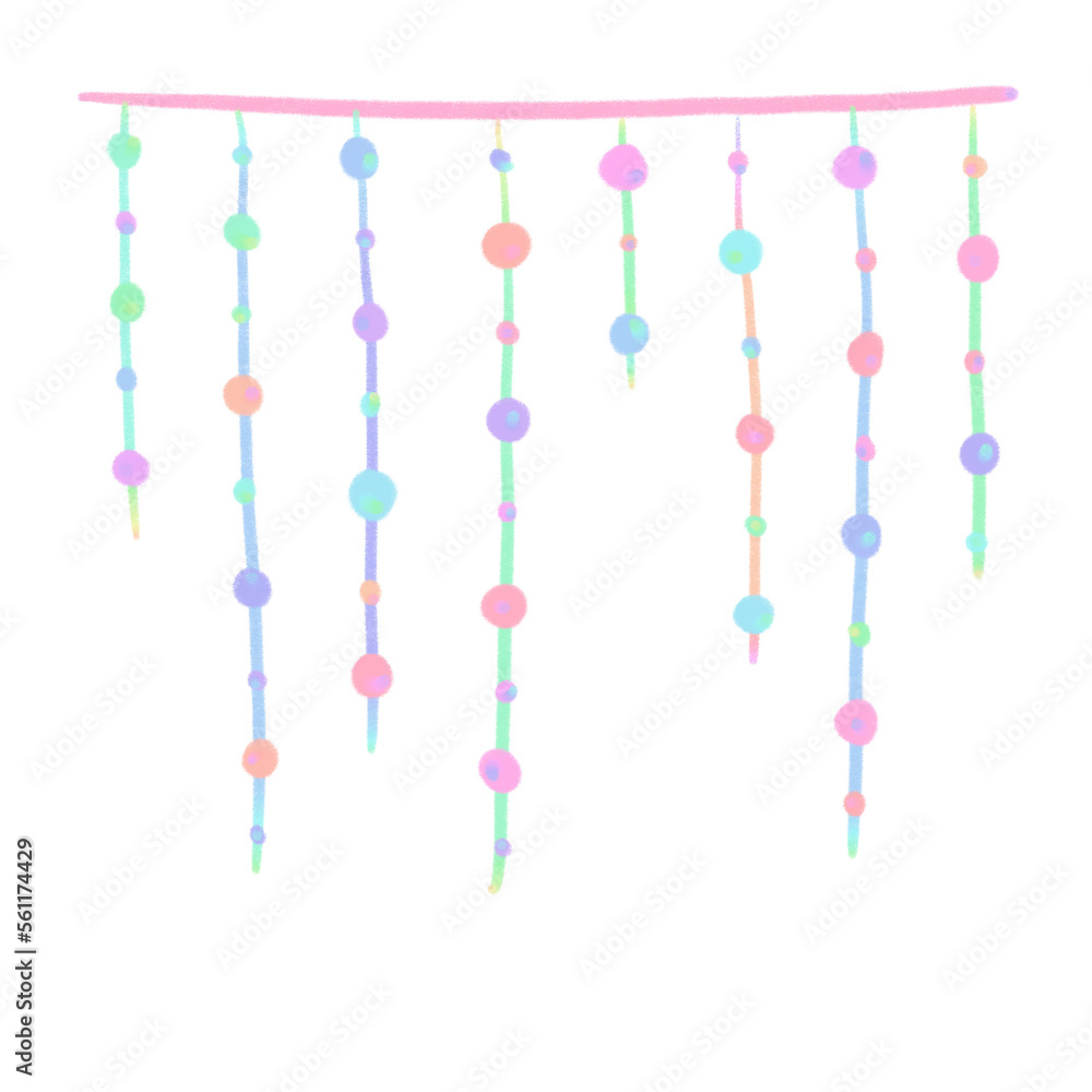 Rainbow line decorations, party, signs and symbols, Hand drawn in doodle style. Rainbow line decorations, party, signs and symbols, Hand drawn in doodle style.