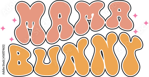 Retro easter day Design