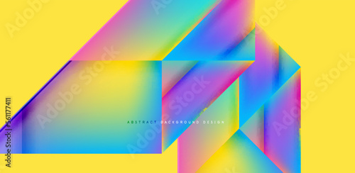 Dynamic bright lines abstract background, stripes with fluid colors, liquid gradients. Vector Illustration For Wallpaper, Banner, Background, Card, Book Illustration, landing page