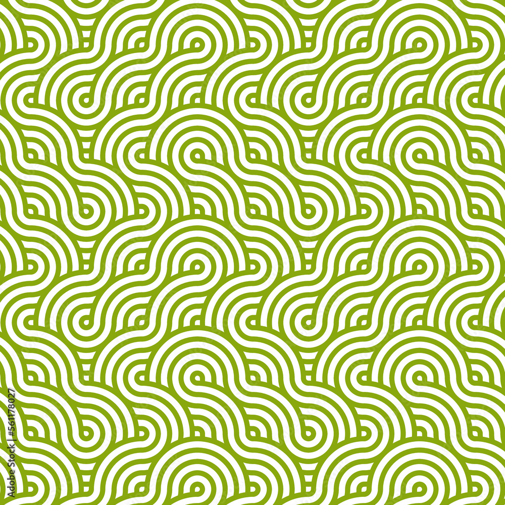 colorful zigzag geometric wave bubble background pattern