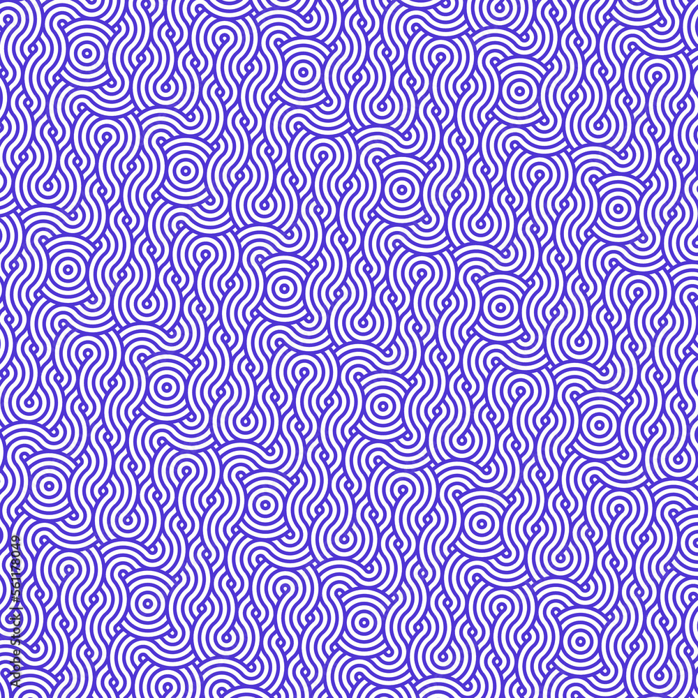 purple geometric wave textile background pattern