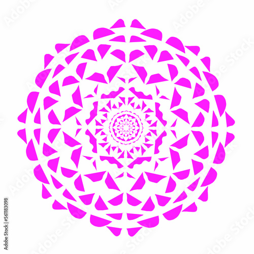 pink and white spiritual symbol