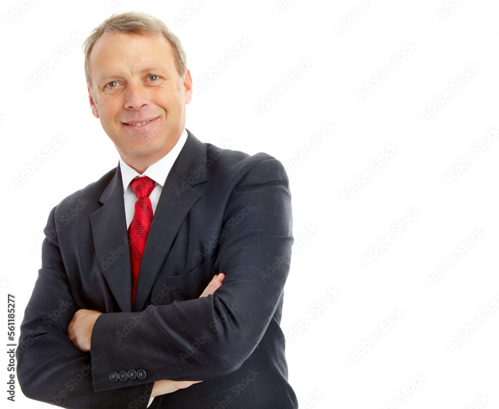 Portrait, arms crossed and business man in studio isolated on a white background mockup. Face, ceo and mature, proud and happy male entrepreneur from Canada with vision, mission and success mindset. Portrait, arms crossed and business man in studio isolated on a white background mockup. Face, ceo and mature, proud and happy male entrepreneur from Canada with vision, mission and success mindset.