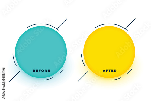 comics style before and after unusual comparison concept