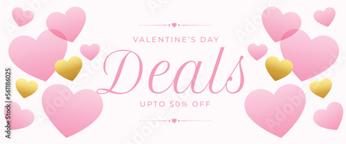 honeymoon special deal offer banner for valentines day event
