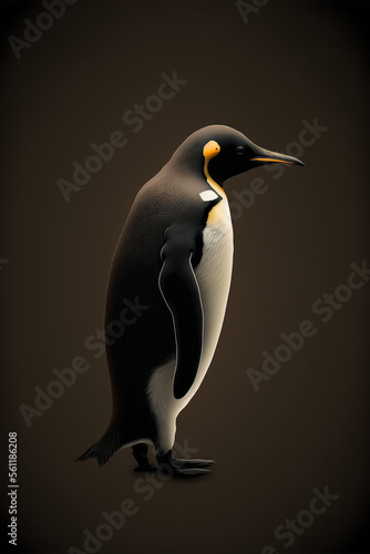 penguin  bird  dark  ai