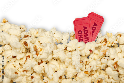 Popcorn with Tickets photo