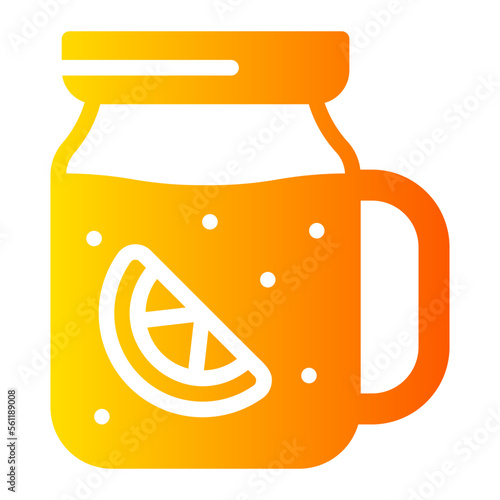 smoothie gradient icon