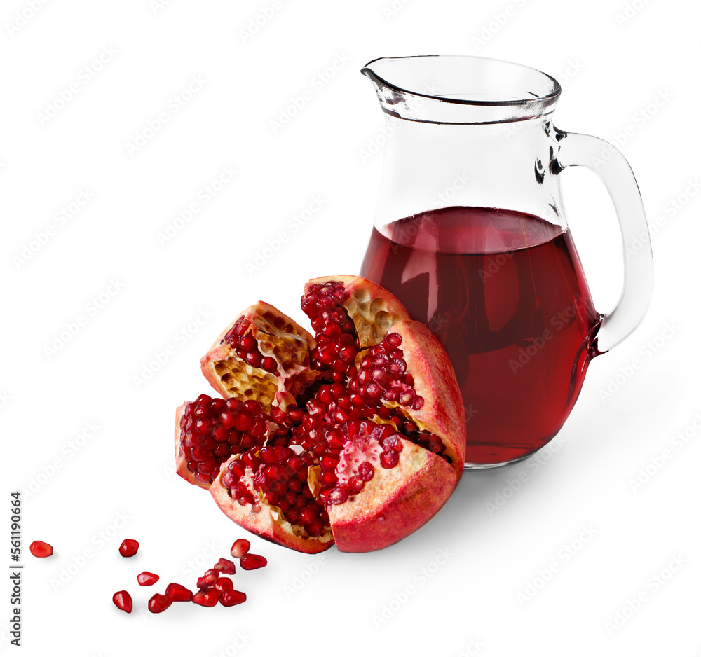 Half of pomegranate Half of pomegranate