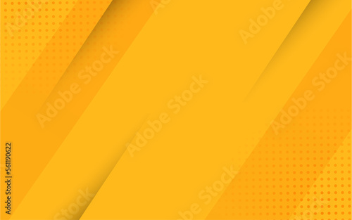 Modern yellow abstract background with scratches effect and halftone.