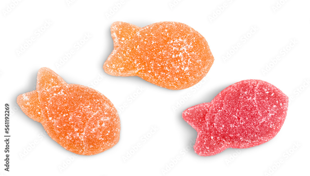 jujube colored balls on a white background jujube colored balls on a white background