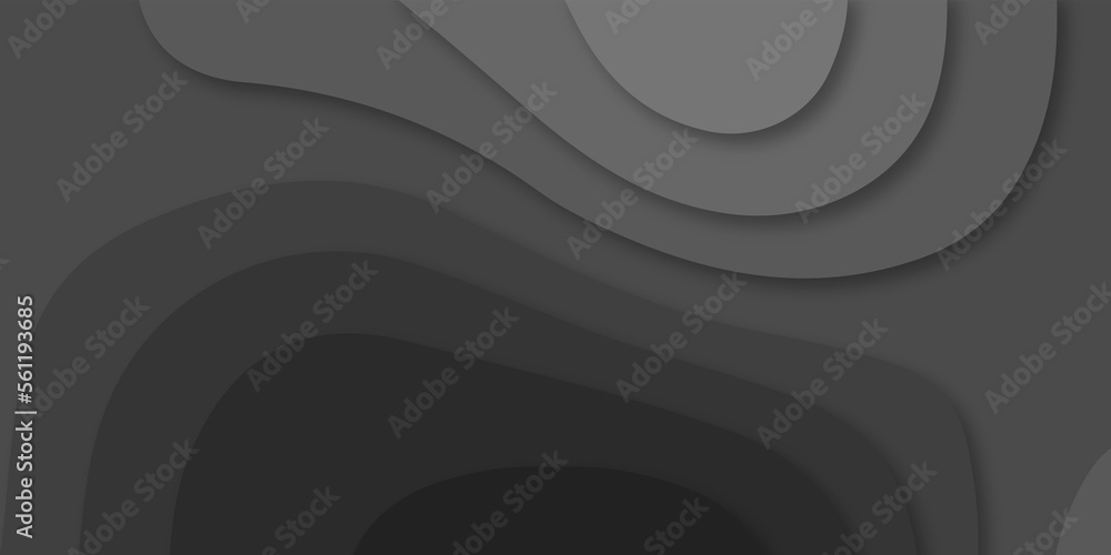 Abstract black Papercut banner concept. Paper carve black background for card poster brochure flyer design in lines black colors. Vector illustration. Cover layout template. Material design concept. Abstract black Papercut banner concept. Paper carve black background for card poster brochure flyer design in lines black colors. Vector illustration. Cover layout template. Material design concept.
