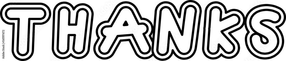 black and white trendy lettering text phrase decoration black and white trendy lettering text phrase decoration