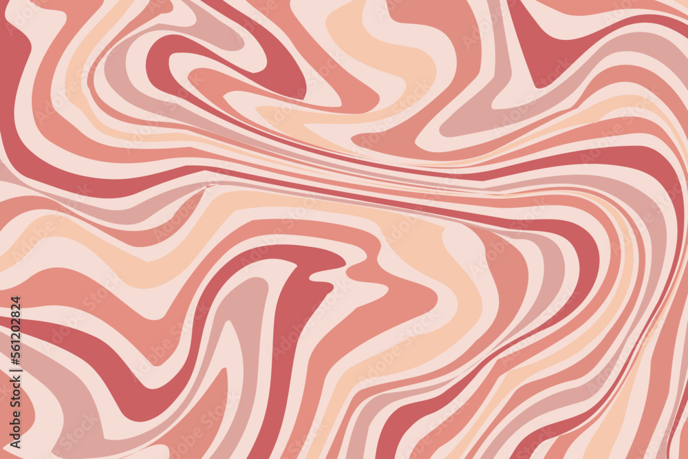 Flat groovy psychedelic background with colorful design Flat groovy psychedelic background with colorful design