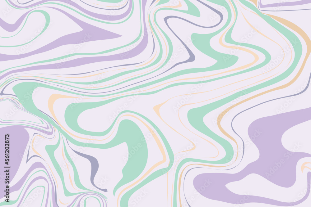 Flat groovy psychedelic background with colorful design Flat groovy psychedelic background with colorful design