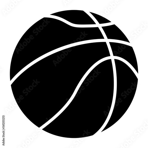 Download this premium vector icon of basketball, customizable vector