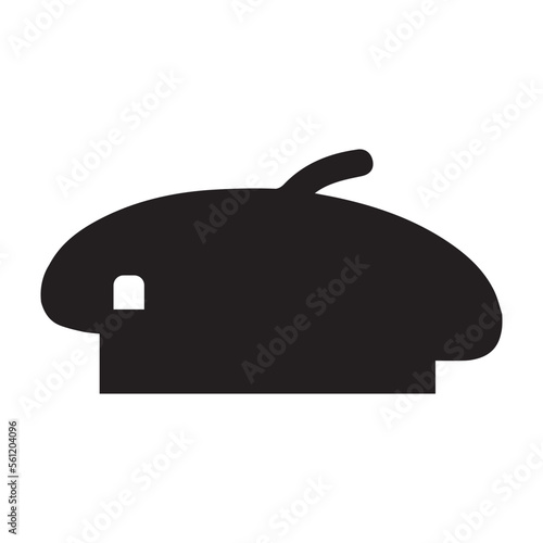 Beret, hat, bonnet icon