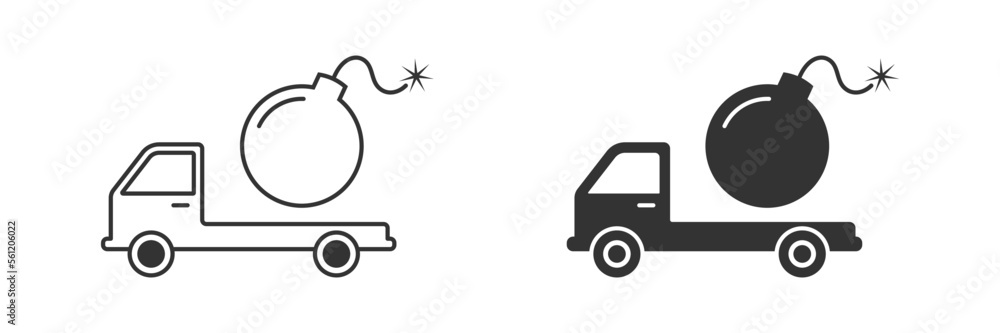 Hand drawn bomb icon set. Vector illustration. Hand drawn bomb icon set. Vector illustration.