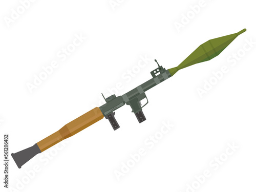 対戦車ロケット砲のイラスト